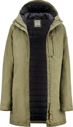 FJÄLLRÄVEN Kiruna Padded Parka - Women's|-|Parka Rembourré Kiruna - Femme -Fjällräven Shop fjr 89644 7E 7Estudioopen 20Green