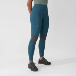 FJÄLLRÄVEN Women's Abisko Trekking Pro Tights -Fjällräven Shop iview 1105727 001 pic3